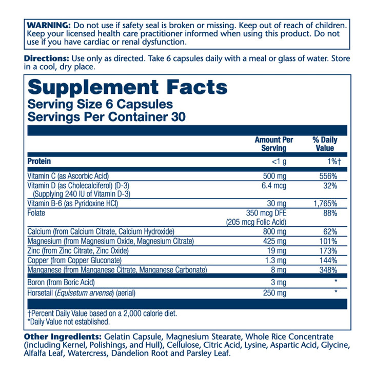 Solaray Calcium Citrate Supreme 800mg Advanced Bone Support Blend
