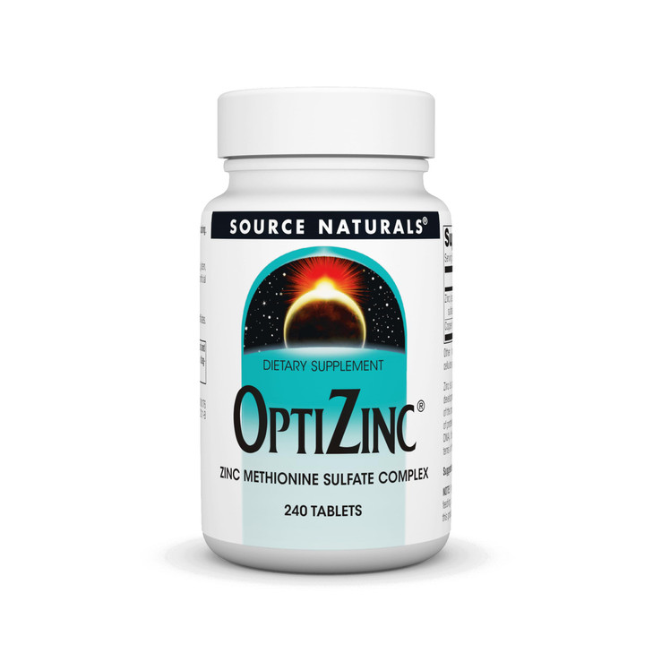 Source Naturals OptiZinc Zinc Methionine Sulfate Complex & Dietary Supplement