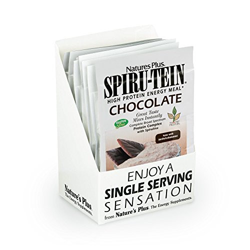 Natures Plus SPIRU-TEIN, Chocolate - 8 Total Packets