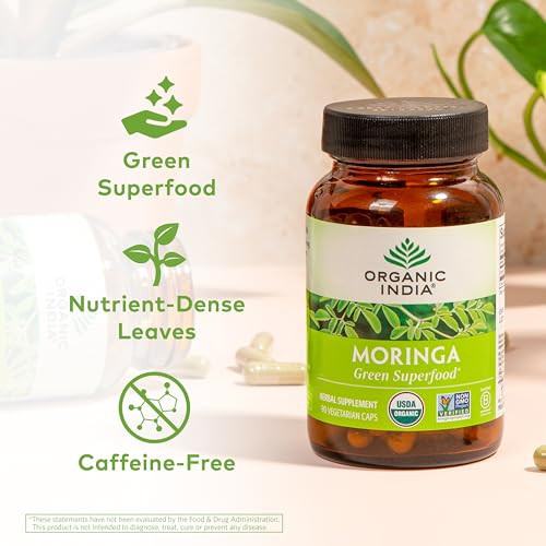 ORGANIC INDIA Moringa Herbal Supplement