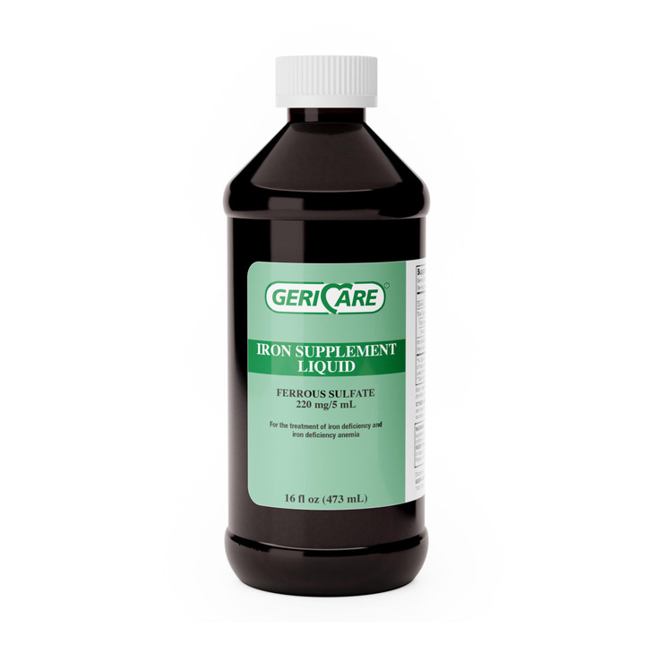 GeriCare 220 High Potency Liquid Iron Supplement