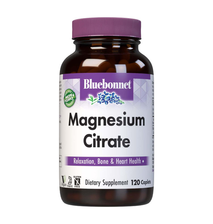 Bluebonnet Nutrition Magnesium Citrate, 400mg of Magnesium, Maximum Absorption