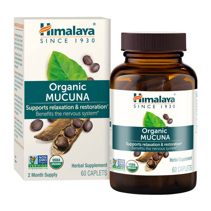 Himalaya Organic Mucuna Pruriens, 60 Day Supply