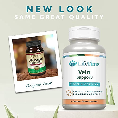 LifeTime Vein Support Diosmin Flavonoid Complex Supplement