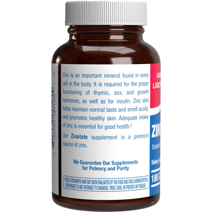 Chelated Zinc Picolinate 30mg