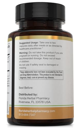 Florida Herbal Pharmacy, Pao Pereira Bark Extract Supplement Capsules