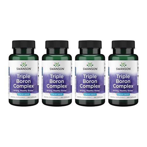 Swanson Triple Boron Complex - Natural Bone Health & Joint Support