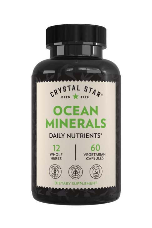 Crystal Star Ocean Minerals Supplement (60 Capsules)