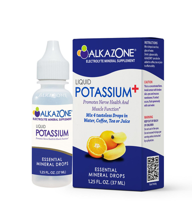 ALKAZONE Liquid Potassium+ - Liquid Supplements Have Faster Absorption Rate