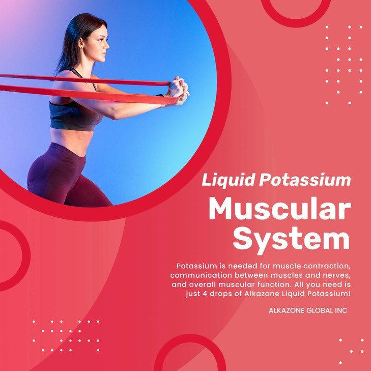 ALKAZONE Liquid Potassium+ - Liquid Supplements Have Faster Absorption Rate
