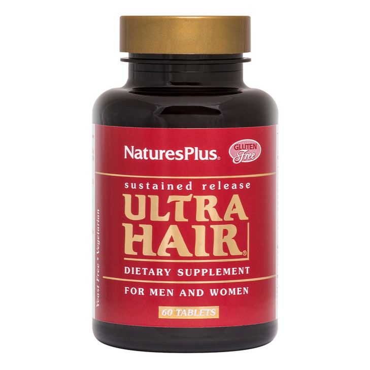 NaturesPlus Ultra Hair - 60 Sustained Release Tablets