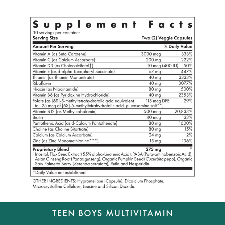 MICHAEL'S Health Naturopathic Programs Teen Boys