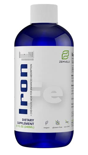 Liquid Ionic Iron Supplement - Iron Deficiency