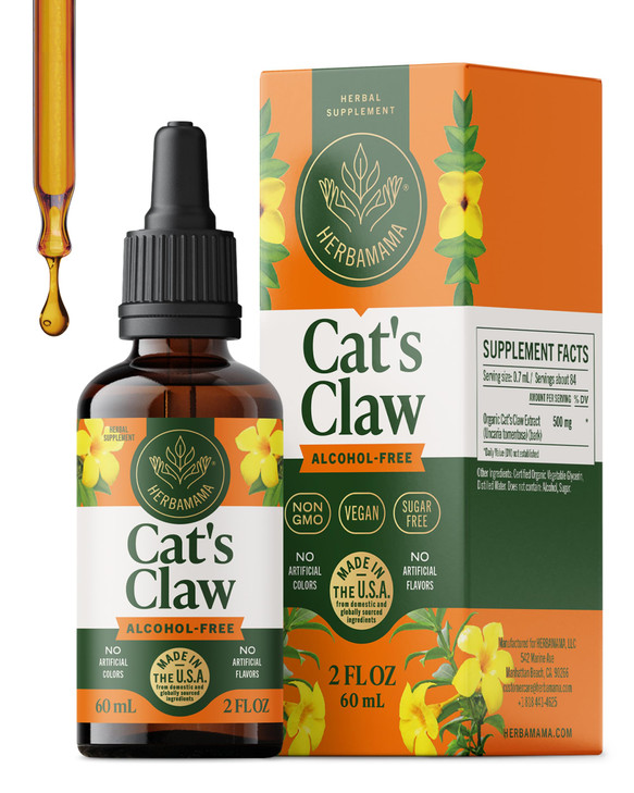 HERBAMAMA Cat's Claw Tincture