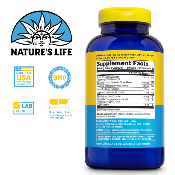 Nature's Life Cal Mag Zinc Complex