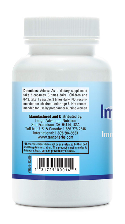ImmunoPhase Natural Herbal Immune Support Supplement for Healthy Immune Function