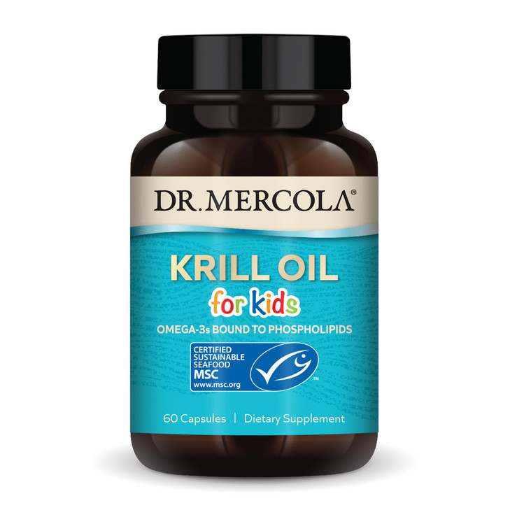 Dr. Mercola Krill Oil for Kids - 320 mg - MSC Certified