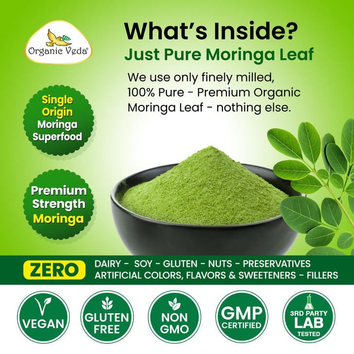 Organic Veda Moringa Powder