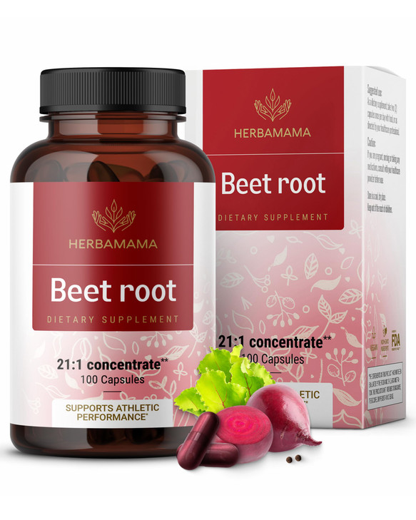 HERBAMAMA Beet Root Extract 21:1