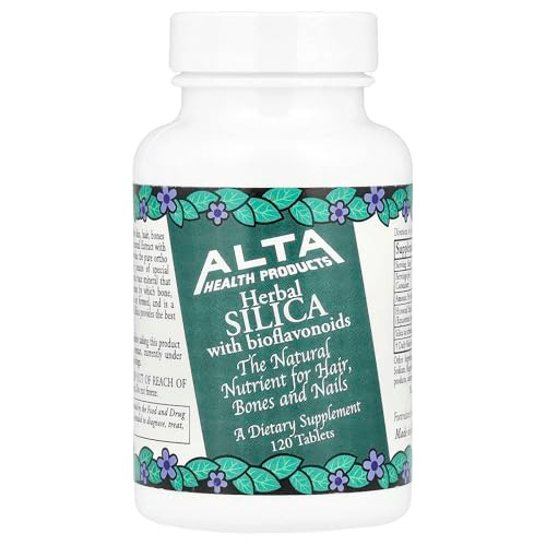 Alta Health Products, herbal SILICA with bioflavonoids , Tablets, 120 Count