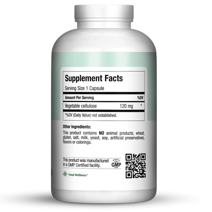 Maxi Health Empty 00 Capsules, 500 Count, Vegetarian - Kosher