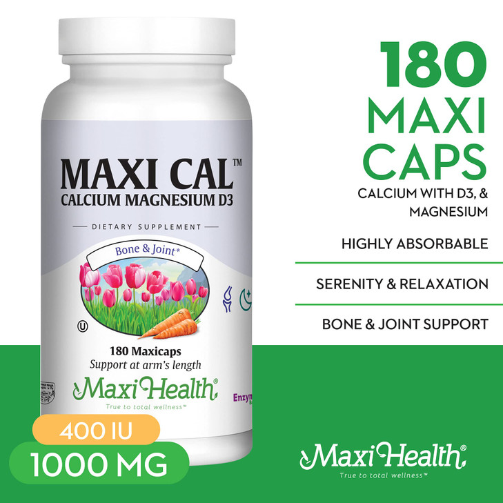 Calcium 1000 mg Supplement with Vitamin D3 (1000 IU) and Magnesium (500 mg)