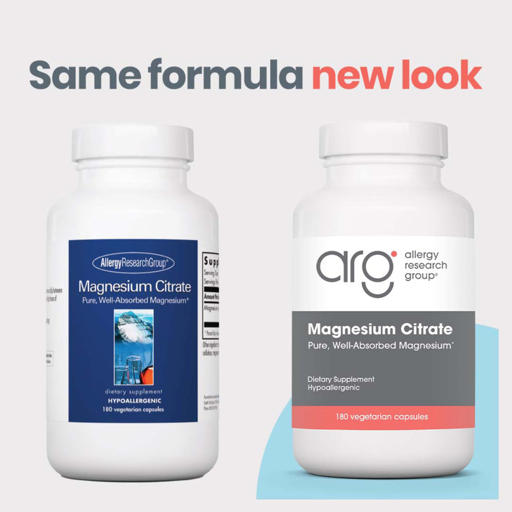 Allergy Research Group Magnesium Citrate