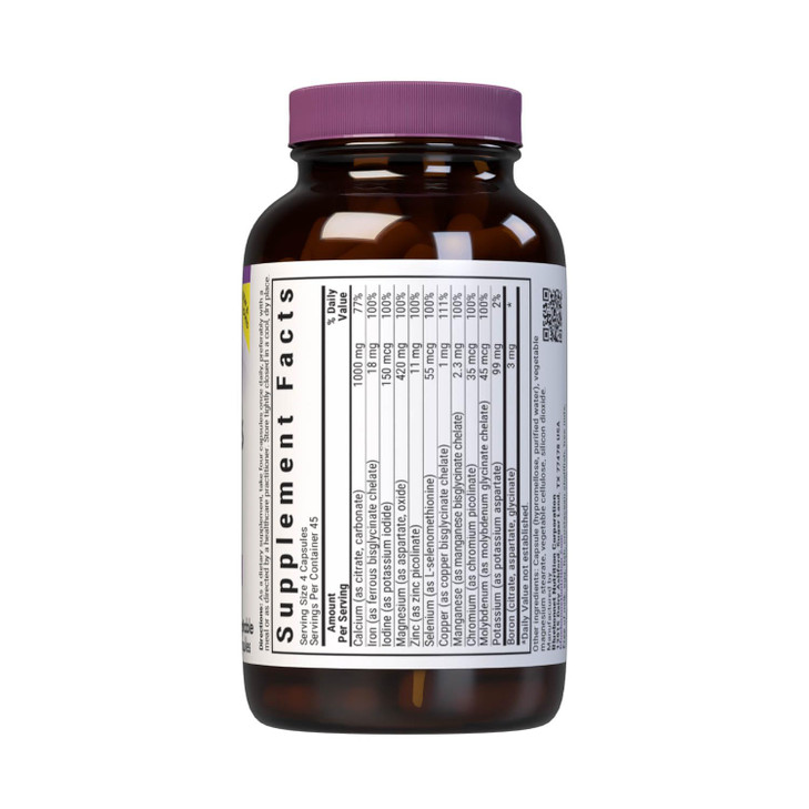 Bluebonnet Nutrition Multiminerals & Boron with Iron, Full Spectrum, Bone
