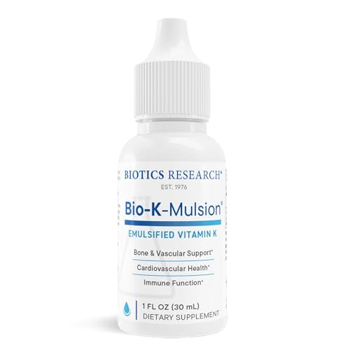 Biotics Research Bio K Mulsion Liquid Vitamin K Drops