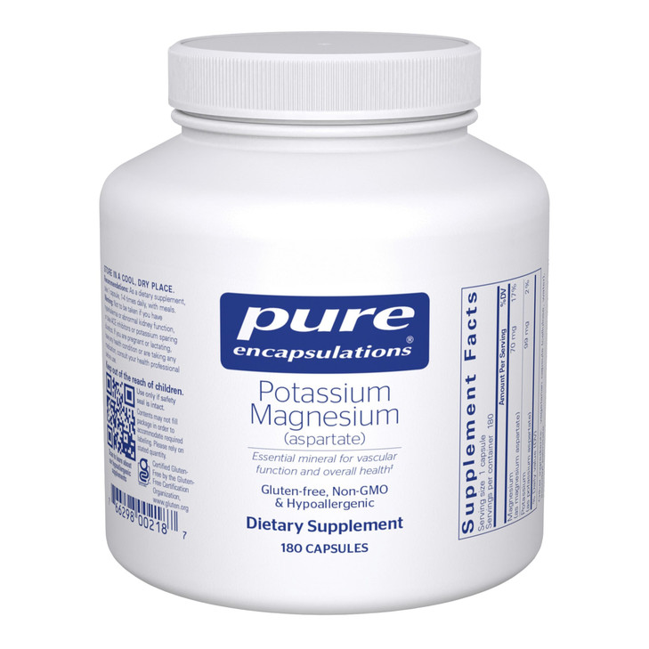 Pure Encapsulations Potassium Magnesium (Aspartate)