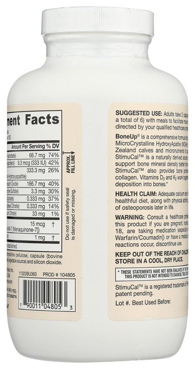 Jarrow Formulas BoneUp for Bone Density