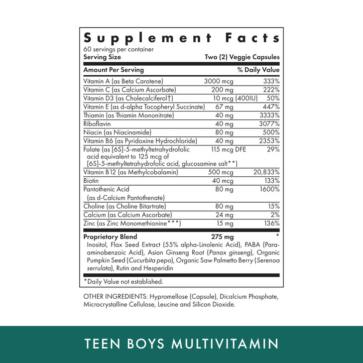 MICHAEL'S Health Naturopathic Programs Teen Boys