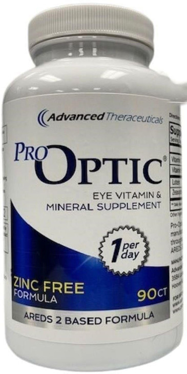 PRO-Optic Traditional (ZINC Free) AREDS 2 Formula