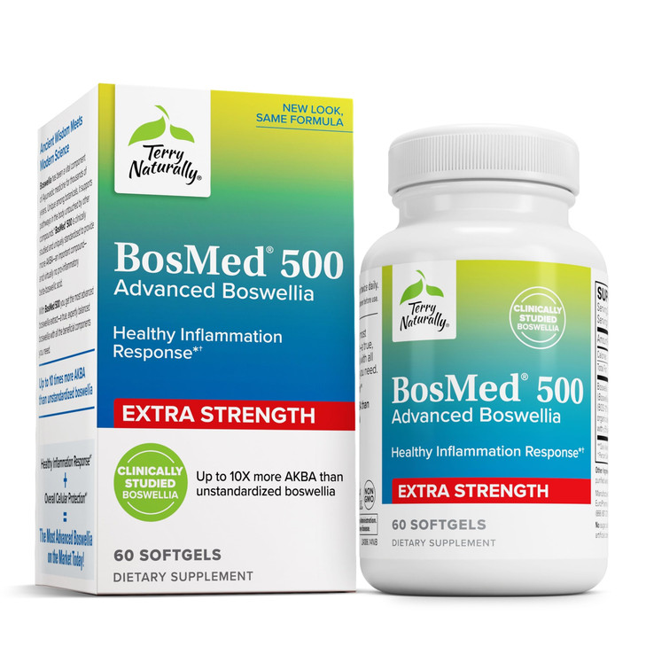Terry Naturally BosMed 500 - Boswellia Serrata Extract Supplement
