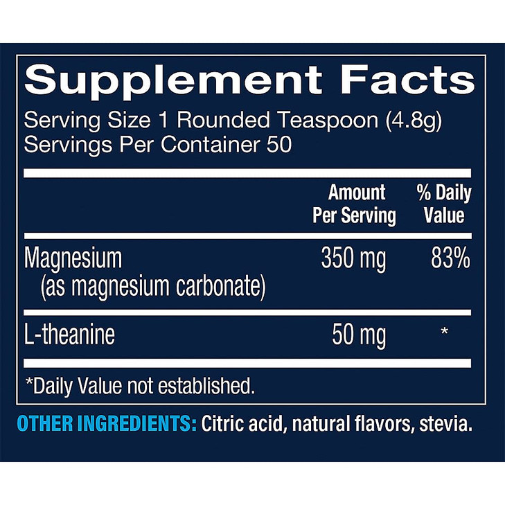 Vthrive Magnesium Relax Powder Supports Stress Relief, Muscle Relaxation &