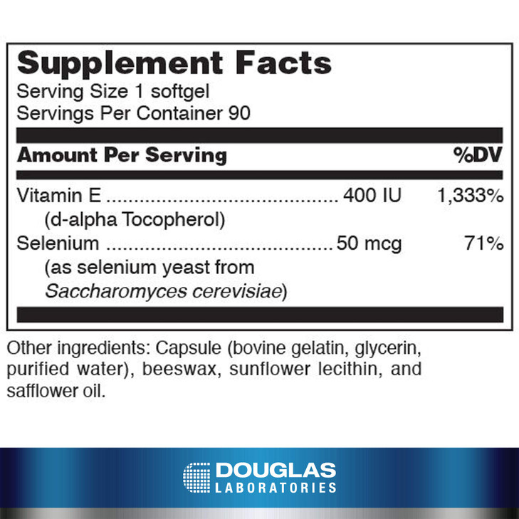 Douglas Laboratories Selenium + Vitamin E