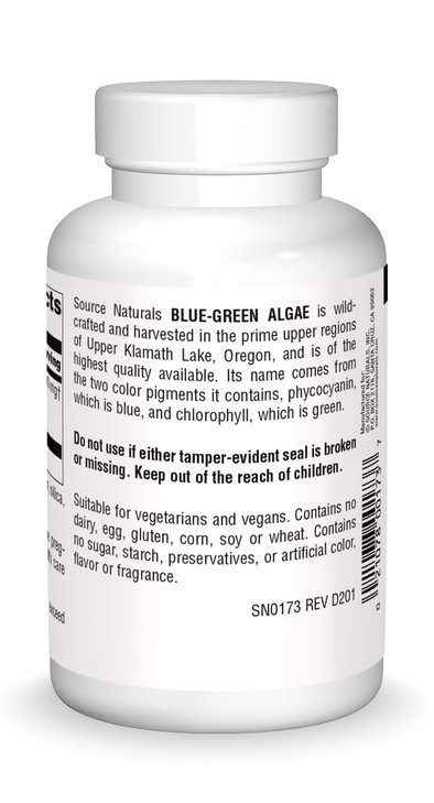 Source Naturals Blue Green Algae from Klamath Lake