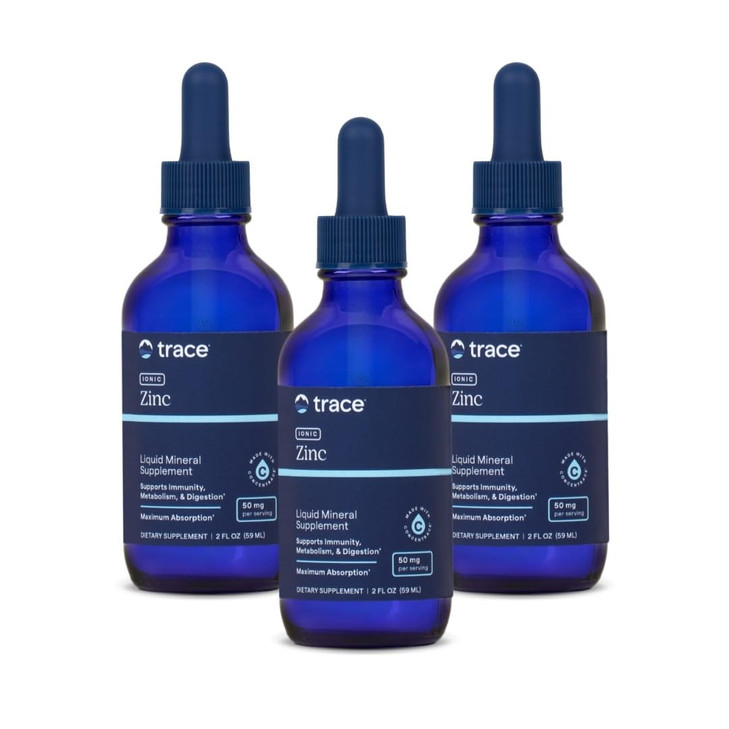 Trace Minerals Ionic Zinc - Ionic Zinc Supplement for Immune Support