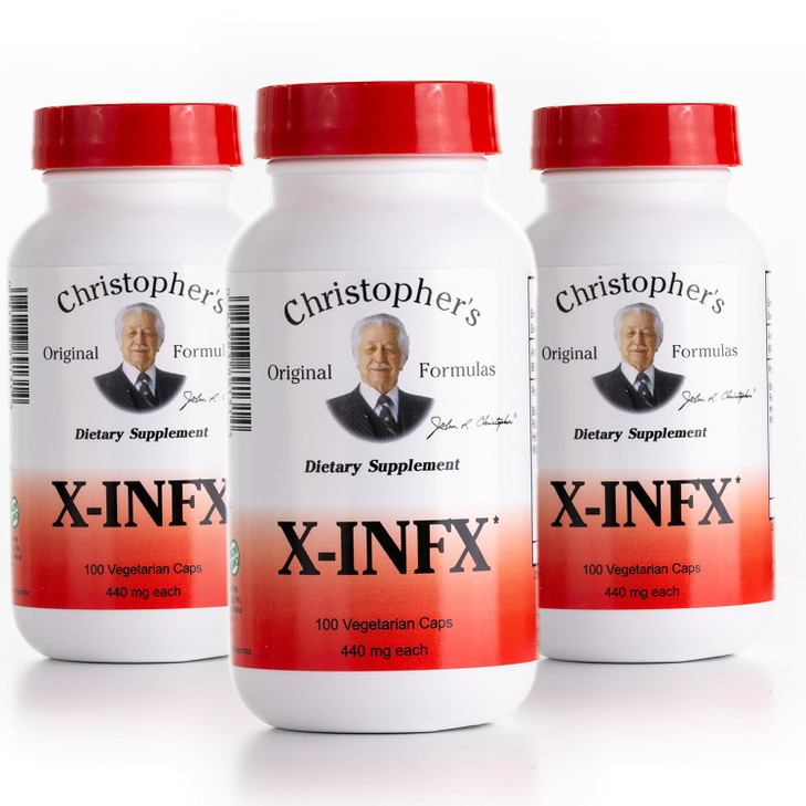 Christopher's Original Formulas X-INFX Formula, Natural Immune Support, 3 Pack