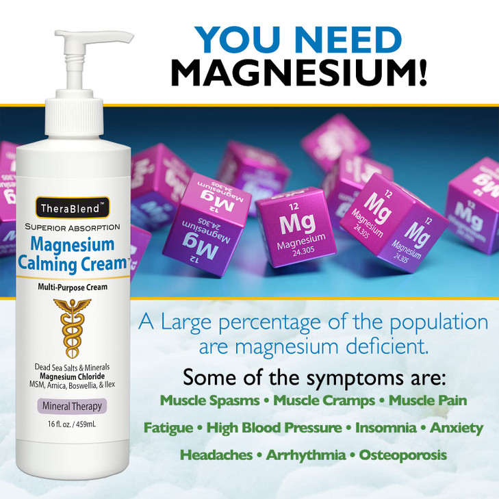 Magnesium Calming Cream 8 oz