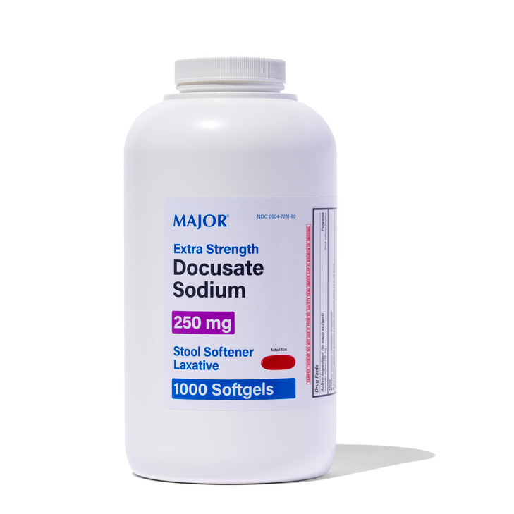 Major Docusate Sodium 250 mg