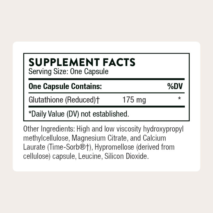 THORNE - Glutathione-SR - Sustained-Release Glutathione for Antioxidant Support*