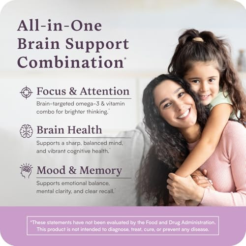 Brain Supplement for Natural Focus & Attention