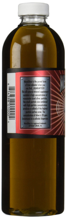 MesoSilver 20 ppm Colloidal Silver, 500 mL/16.9 Oz