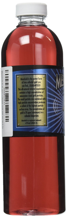 MesoGold 20 ppm Colloidal Gold 500 mL/16.9 Oz