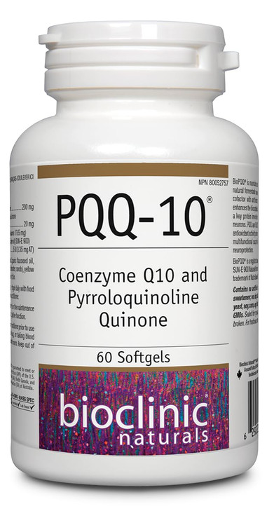Bioclinic Naturals - CerebroVital PQQ-10 60 softgels