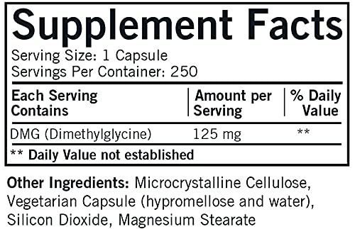 Kirkman - DMG (Dimethylglycine) 125 mg - Hypoallergenic
