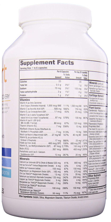 Nutriex Sport Comprehensive Multivitamin Supplement with Glucosamine &