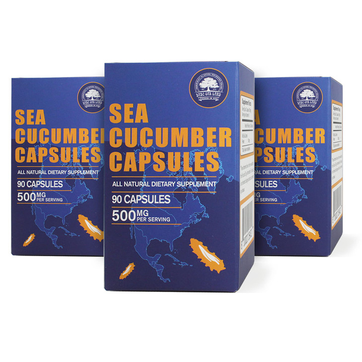 DABC OAK LAND Sea Cucumber, Wild Caught Capsules Sea Cucumber, Natural Extract