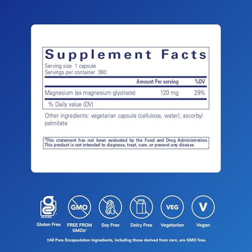 Pure Encapsulations Magnesium (Glycinate)